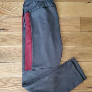 Gray & Maroon Old Navy Boys LG Athletic Pants